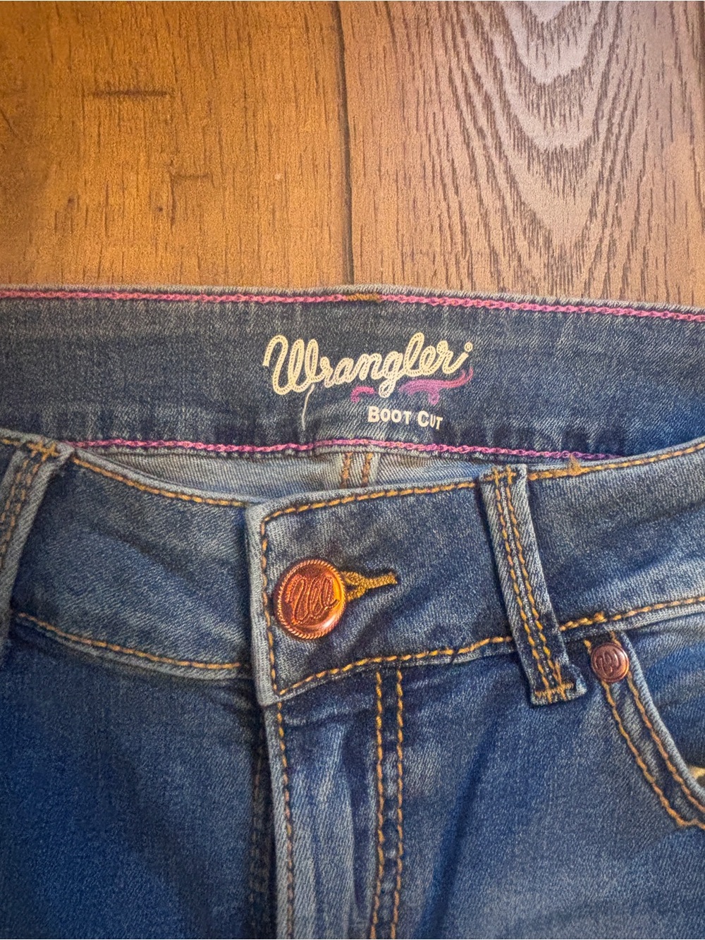 Wrangler Women’s Boot Cut Jeans - Blue - Picture 3 of 6
